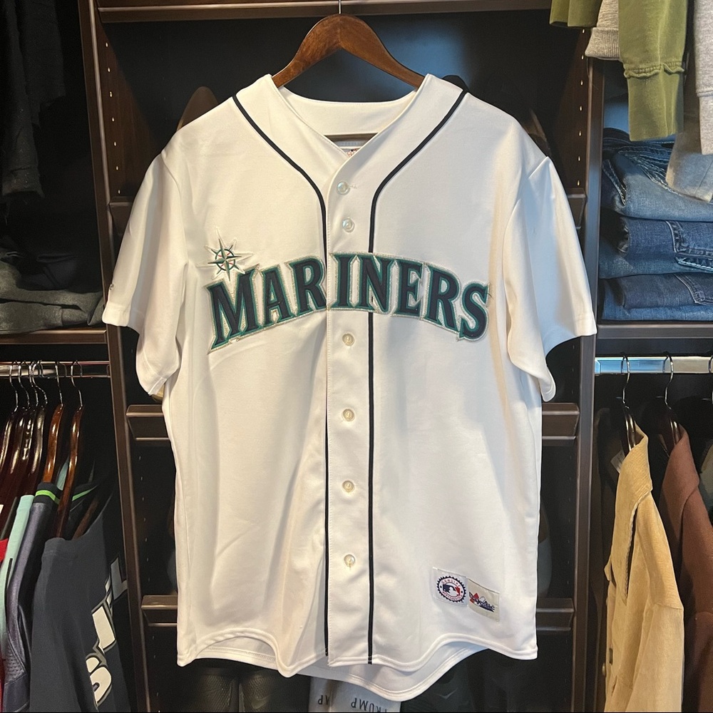 Custom Mariners Jersey with Budweiser on the back!! One of a kind!!